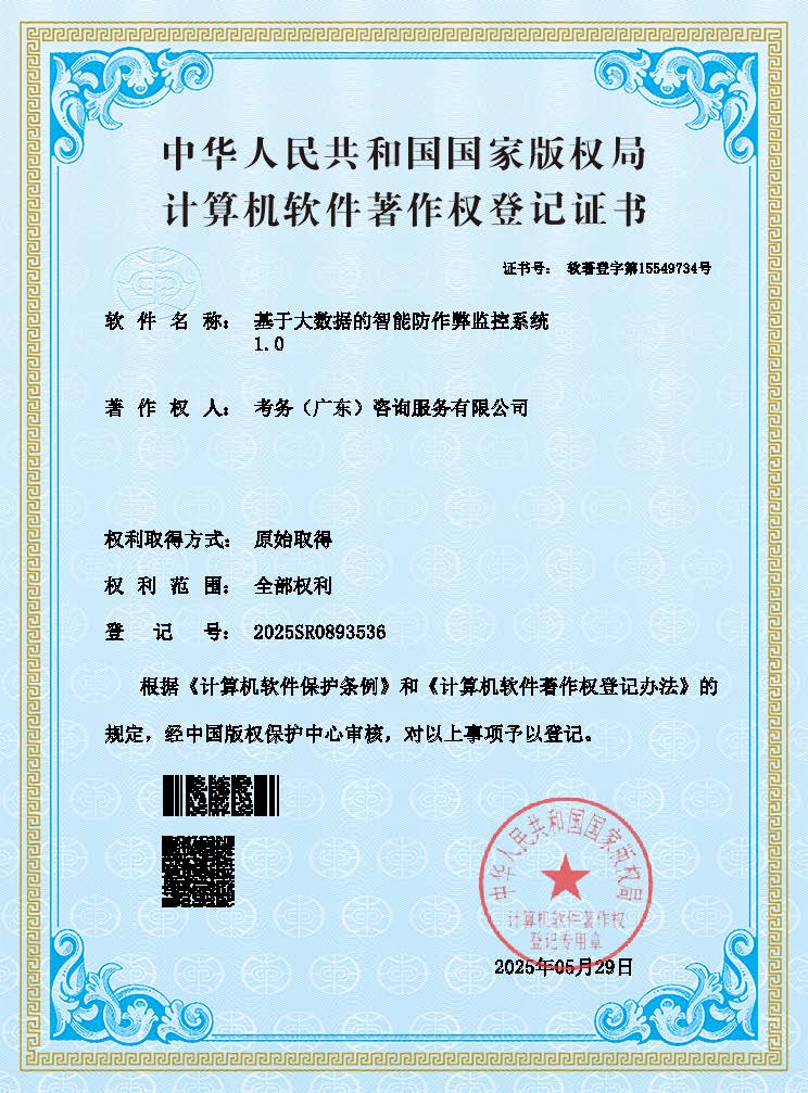 06基于大数据的智能防作弊监控系统